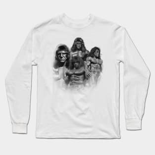 The Ultimate Warrior(Wrestler) Long Sleeve T-Shirt